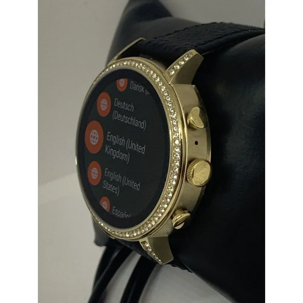 Fossil Gen 4 Authentic Digital Dial Smart Watch Custom Band FTW6012 QT496